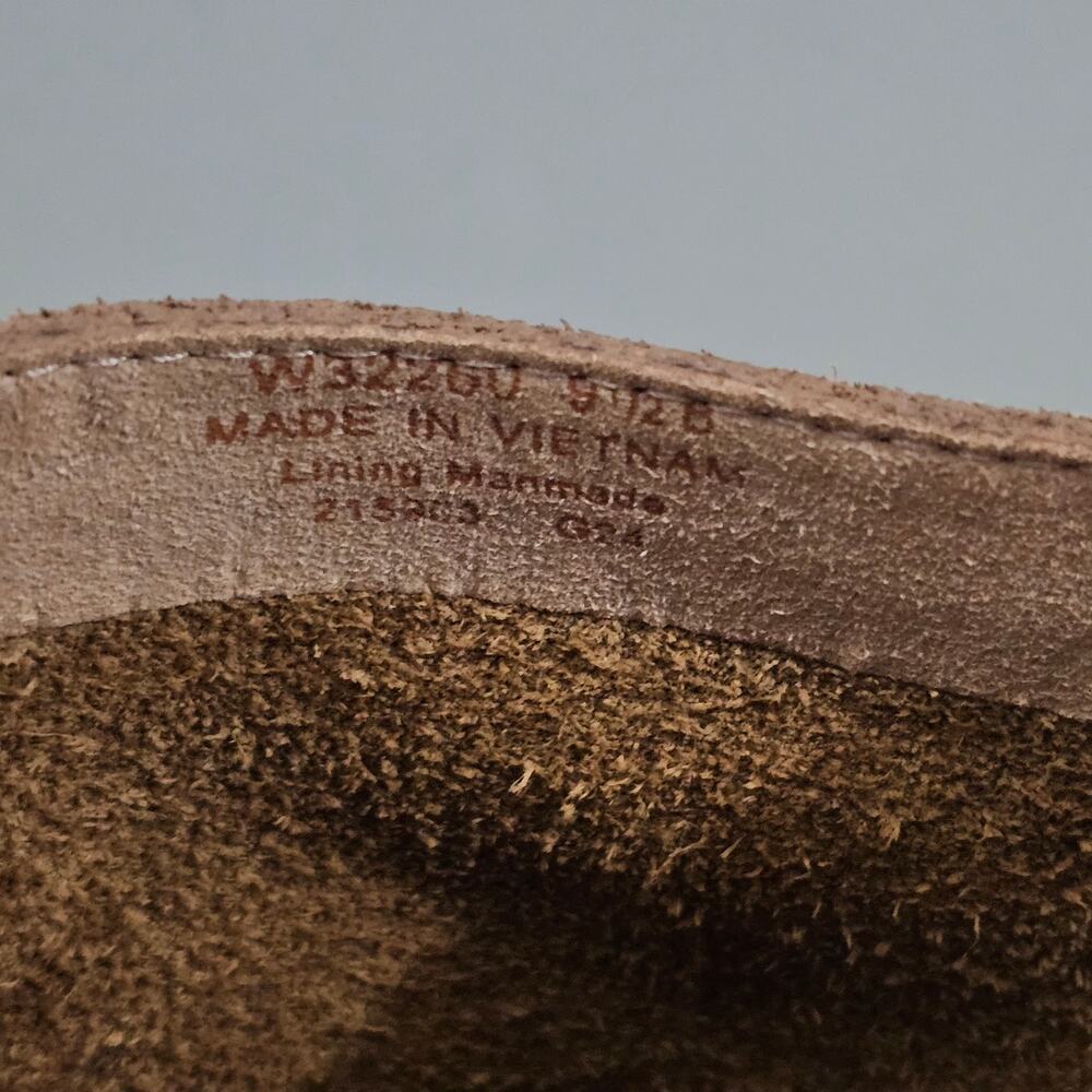 Cole Haan Naia Ankle Bootie Western Cowgirl Golden Toffee Suede Size 9.5 - Picture 15 of 16